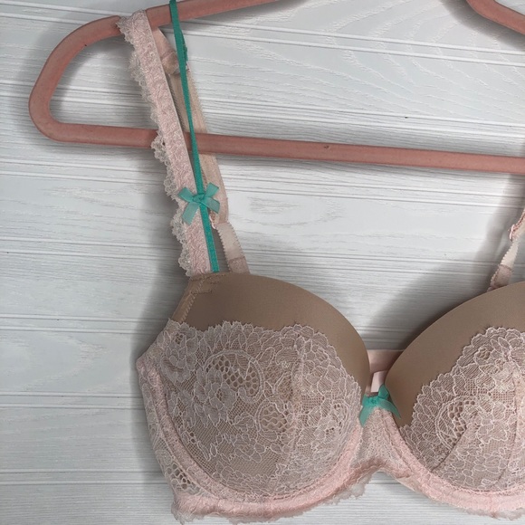 Victoria’s Secret Dream Angels Bra Lined Demi Mint DD - Picture 9 of 15